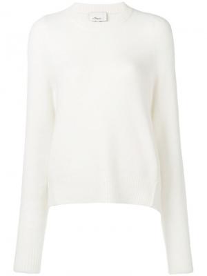 Асимметричный пуловер 3.1 Phillip Lim. Цвет: белый