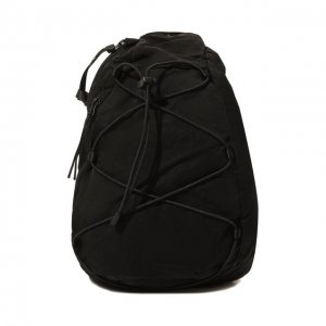 Текстильный рюкзак C.P. Company. Цвет: чёрный