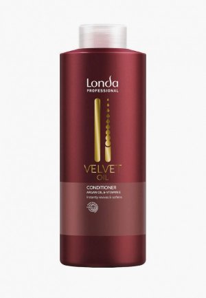 Кондиционер для волос Londa Professional VELVET OIL обновления, 1000 мл. Цвет: белый