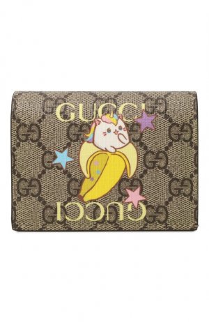 Портмоне Gucci. Цвет: коричневый