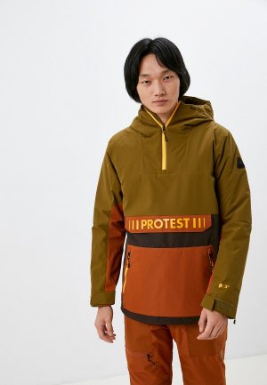 Куртка утепленная Protest. Цвет: разноцветный