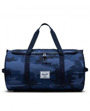 Дорожная сумка унисекс из синей ткани на молнии , синий Herschel