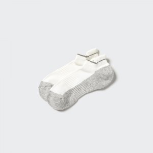 Короткие носки спортивной линии UNIQLO, молочный Uniqlo