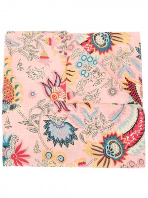 Платок Klyde Tapestry с цветочным принтом Rachel Comey. Цвет: розовый