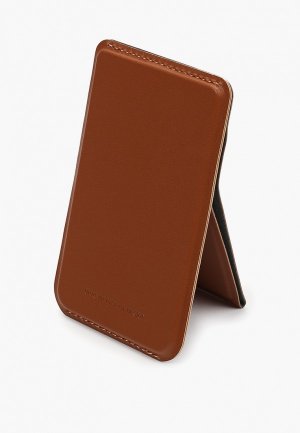 Чехол для телефона Uniq LYFT, магнитный картхолдер Wallet MagSafe с функцией стенда. Цвет: коричневый
