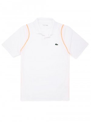 Теннисная футболка-поло с логотипом , белый Lacoste