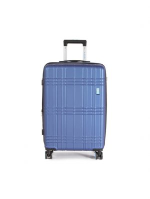 Средний чемодан , синий Dielle
