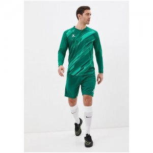 Вратарская форма KELME Long sleeve goalkeeper suit, черная, размер L. Цвет: черный