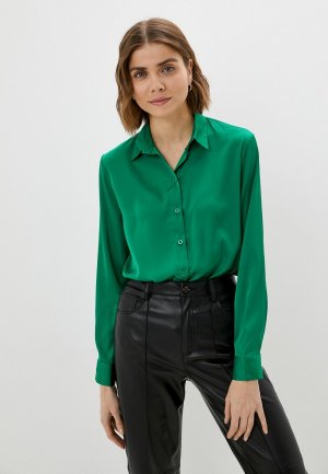Блуза Villagi. Цвет: зеленый