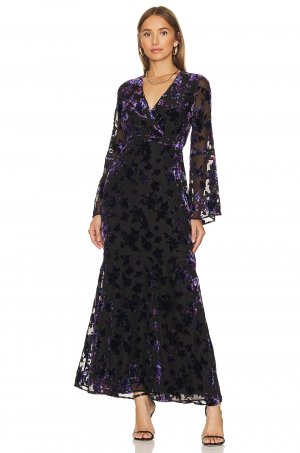 Платье мини x REVOLVE Luelle Maxi Dress, цвет Black & Purple House of Harlow 1960