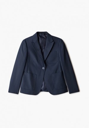Пиджак Marks & Spencer. Цвет: синий