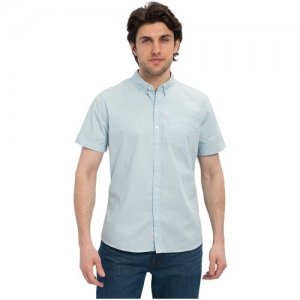 Рубашка Shirt Мужчины MT2H120464AS2LC-LB M Lee Cooper. Цвет: голубой