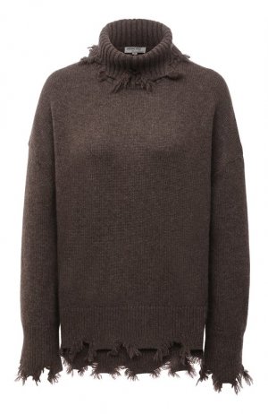 Кашемировый свитер Addicted. Цвет: коричневый