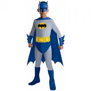 Карнавальный костюм Rubies Бэтмен синий классический RUBIE'S. Цвет: синий