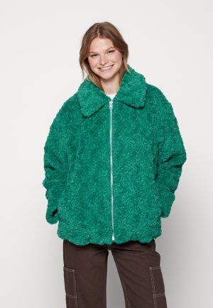 Пальто зимнее, зеленый Monki