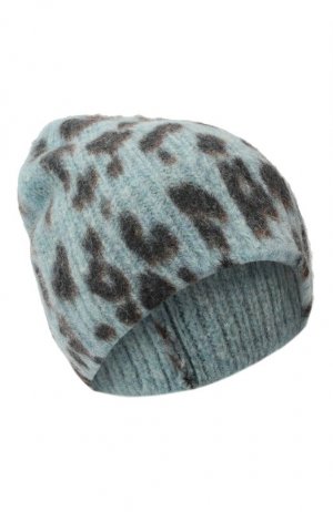 Шерстяная шапка Dries Van Noten. Цвет: голубой