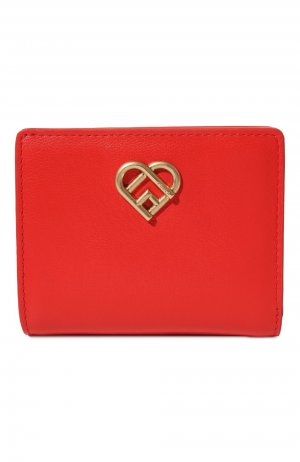 Кожаный кошелек Furla. Цвет: красный