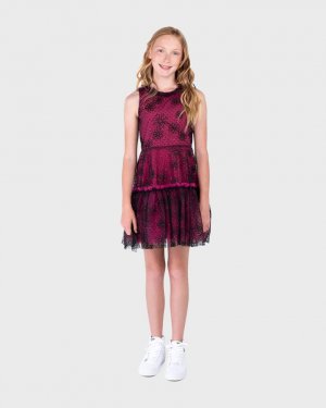 Платье Emily с цветочной отделкой и рюшами для девочек, размер 7–16 Zoe