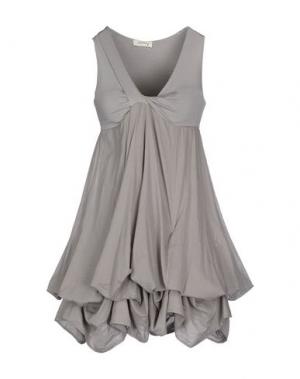 Короткое платье AGATHA. Цвет: светло-серый