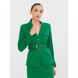 Пиджак, размер 50, зеленый Lo. Цвет: зеленый