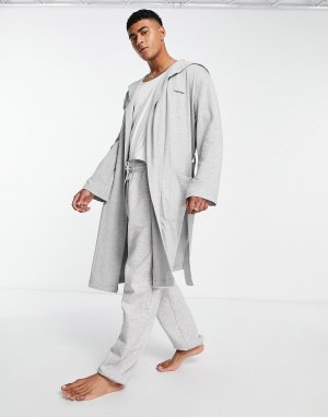 Серый халат Calvin Klein