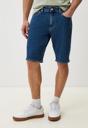 Шорты джинсовые Calvin Klein Jeans. Цвет: синий