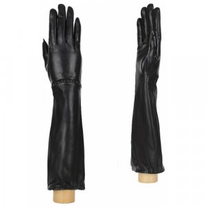 Перчатки , размер 6.5, черный FABRETTI. Цвет: черный