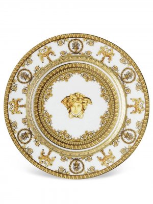 Фарфоровая тарелка I Love Baroque (18 см) Versace. Цвет: белый