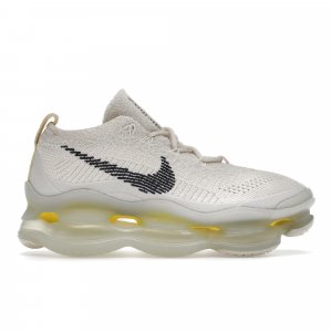 Женские кроссовки Air Max Scorpion Flyknit Lemon Wash Cream Phantom Black DJ4702-001 Nike