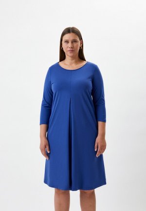 Платье Elena Miro. Цвет: синий