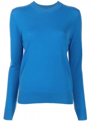 Пуловер с круглым вырезом Proenza Schouler. Цвет: синий