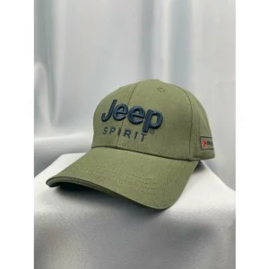 Бейсболка Авто кепка Джип мужская женская, размер 55-58, зеленый JEEP. Цвет: зеленый