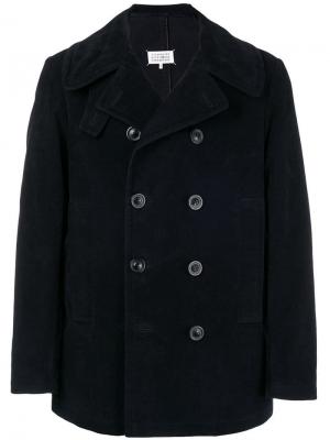 Классическое двубортное пальто Maison Margiela