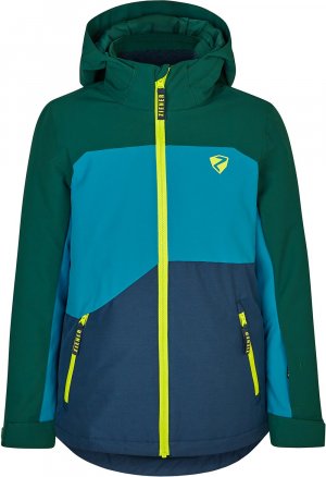Спортивная куртка , темно-синий/еловый/неоново-зеленый Ziener