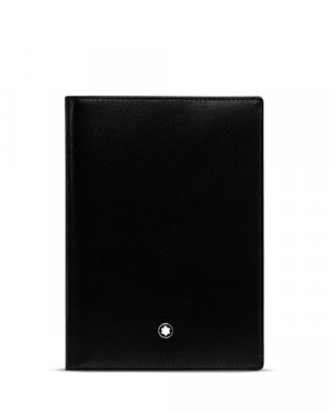 Обложка для паспорта Meisterstuck , цвет Black Montblanc
