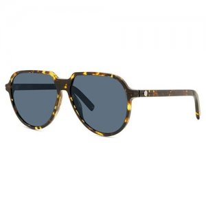Солнцезащитные очки , коричневый, желтый Dior. Цвет: коричневый
