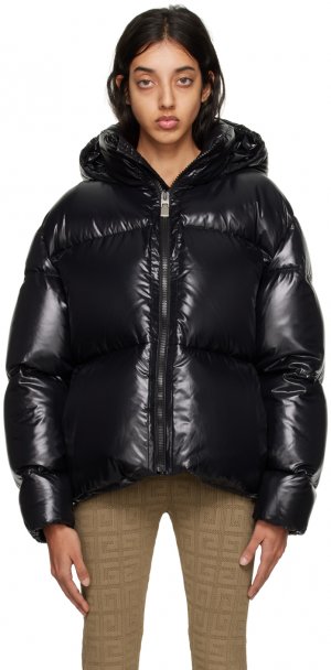 Черная куртка-пуховик Givenchy