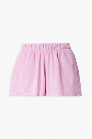 Велюровые шорты из смесового хлопка SUZIE KONDI, розовый Kondi