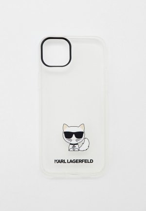 Чехол для iPhone Karl Lagerfeld 14 Plus. Цвет: прозрачный
