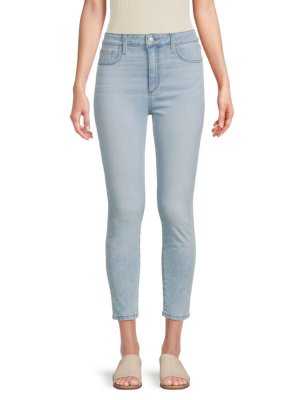 Укороченные джинсы скинни с высокой посадкой Joe'S Jeans, синий Joe's Jeans