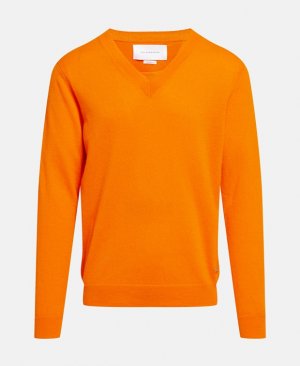 Кашемировый пуловер, оранжевый Baldessarini