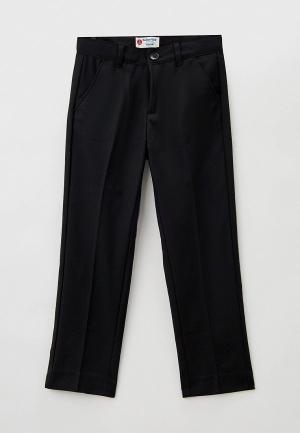 Брюки Button Blue. Цвет: черный