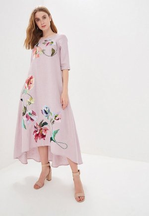 Платье Yukostyle. Цвет: розовый