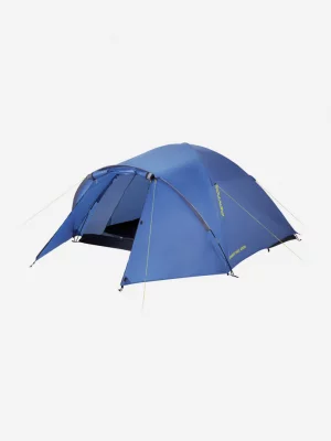 Палатка 4-местная DLT-4 Plus, Синий Denton. Цвет: синий