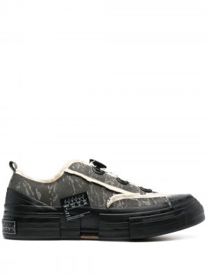 Кроссовки с камуфляжным принтом Yohji Yamamoto. Цвет: черный