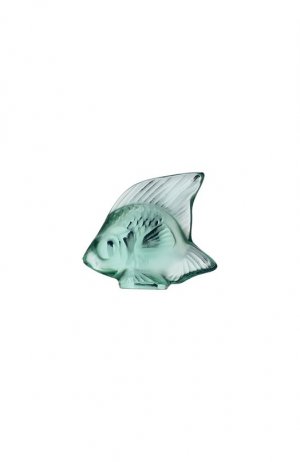 Фигурка Рыбка Lalique. Цвет: зелёный