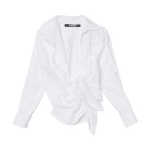 Рубашка La Chemise Bahia Shirt 'White', белый Jacquemus
