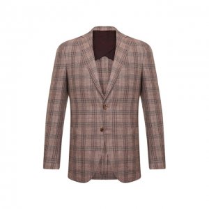 Пиджак Luciano Barbera. Цвет: коричневый