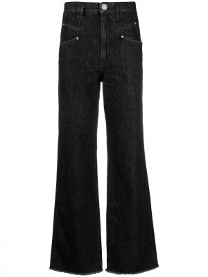 Широкие джинсы Dilesqui Isabel Marant. Цвет: черный