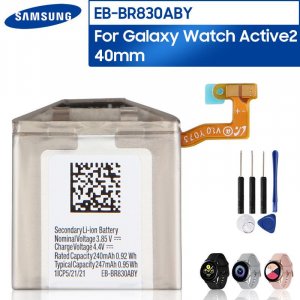Батарея для часов EB-BR830ABY Galaxy Watch Active2 40 мм SM-R835 SM-R830 Watch3 41 SM-R850 R855 247 мАч Samsung